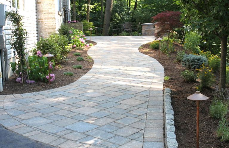 Paver Walkway Installation